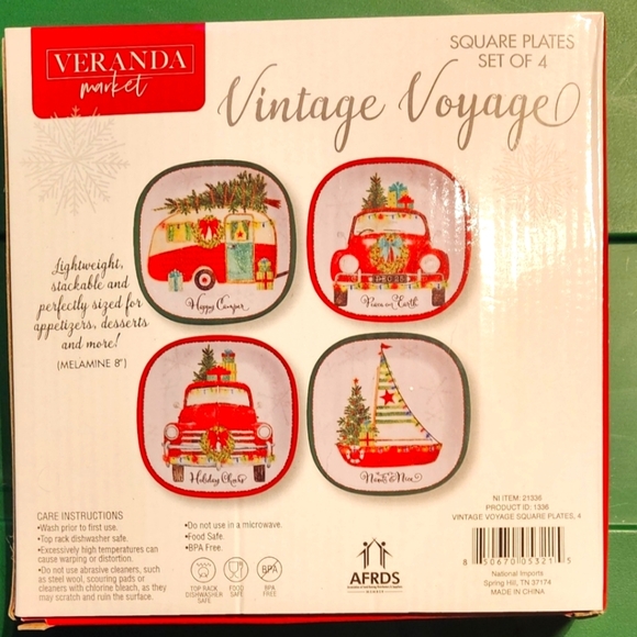 Christmas Plates and Table Placemat - Picture 3 of 3